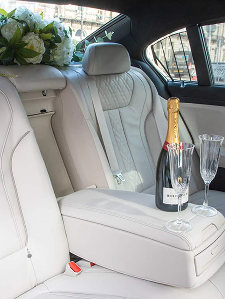 White 7 Chauffeur Luxury Hire Edinburgh